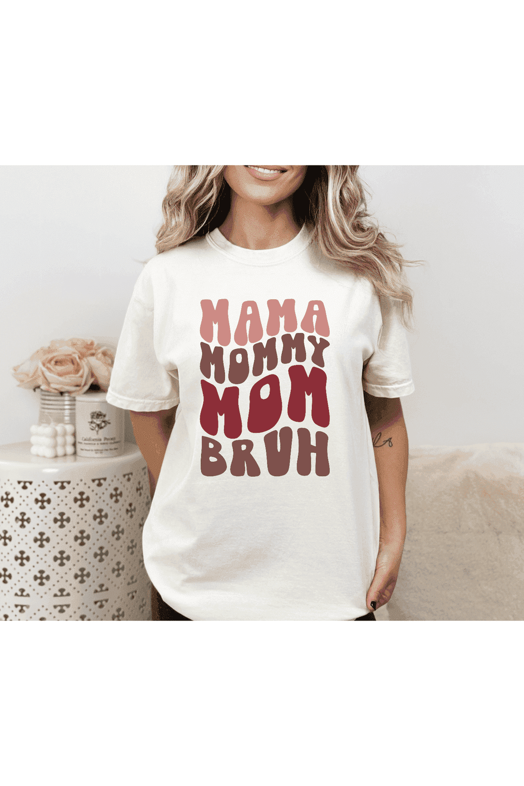 Mama Mommy Mom Bruh T-Shirt