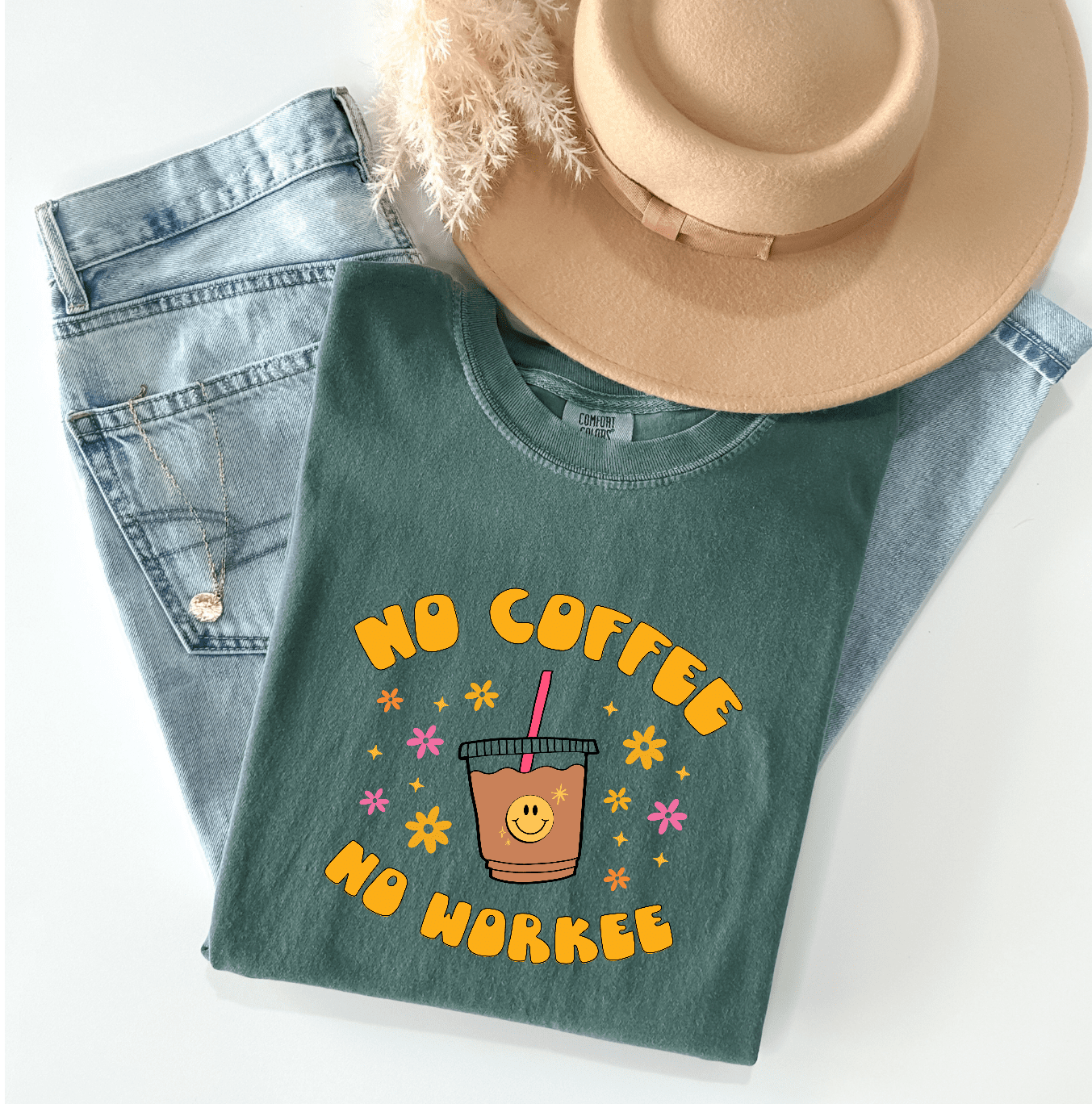 No Coffee No Workee T-Shirt