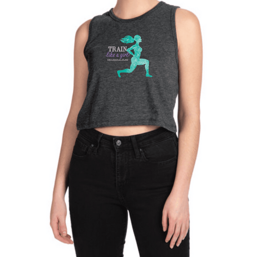 Train Like a Girl Crop Top