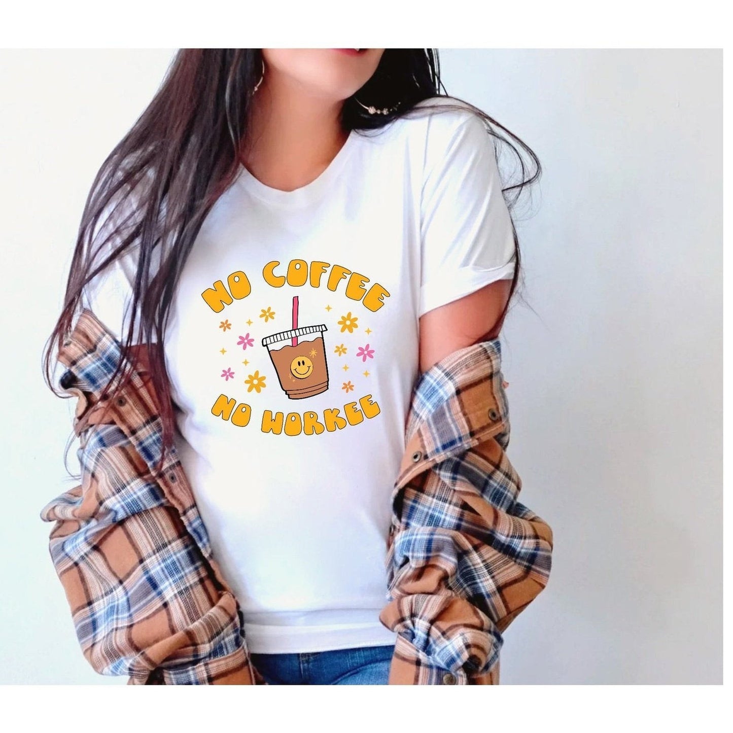 No Coffee No Workee T-Shirt